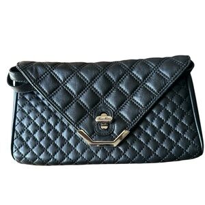 NWOT Brooks Brother Quilted Lambskin Shoulder Bag